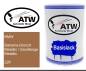 Preview: BMW, Bahama Bronzit Metallic / Sandbeige Metallic, 226: 500ml Lackdose, von ATW Autoteile West.